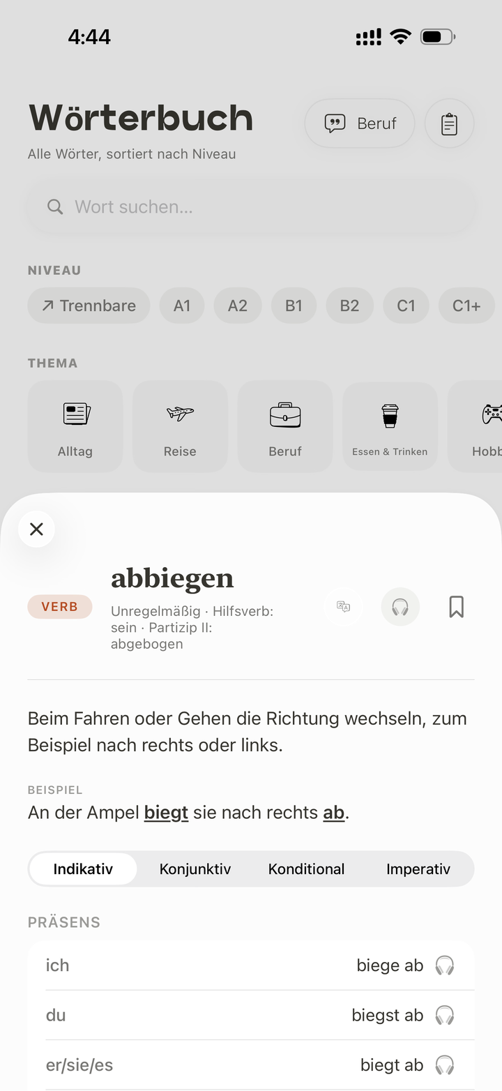 Wörterbuch list